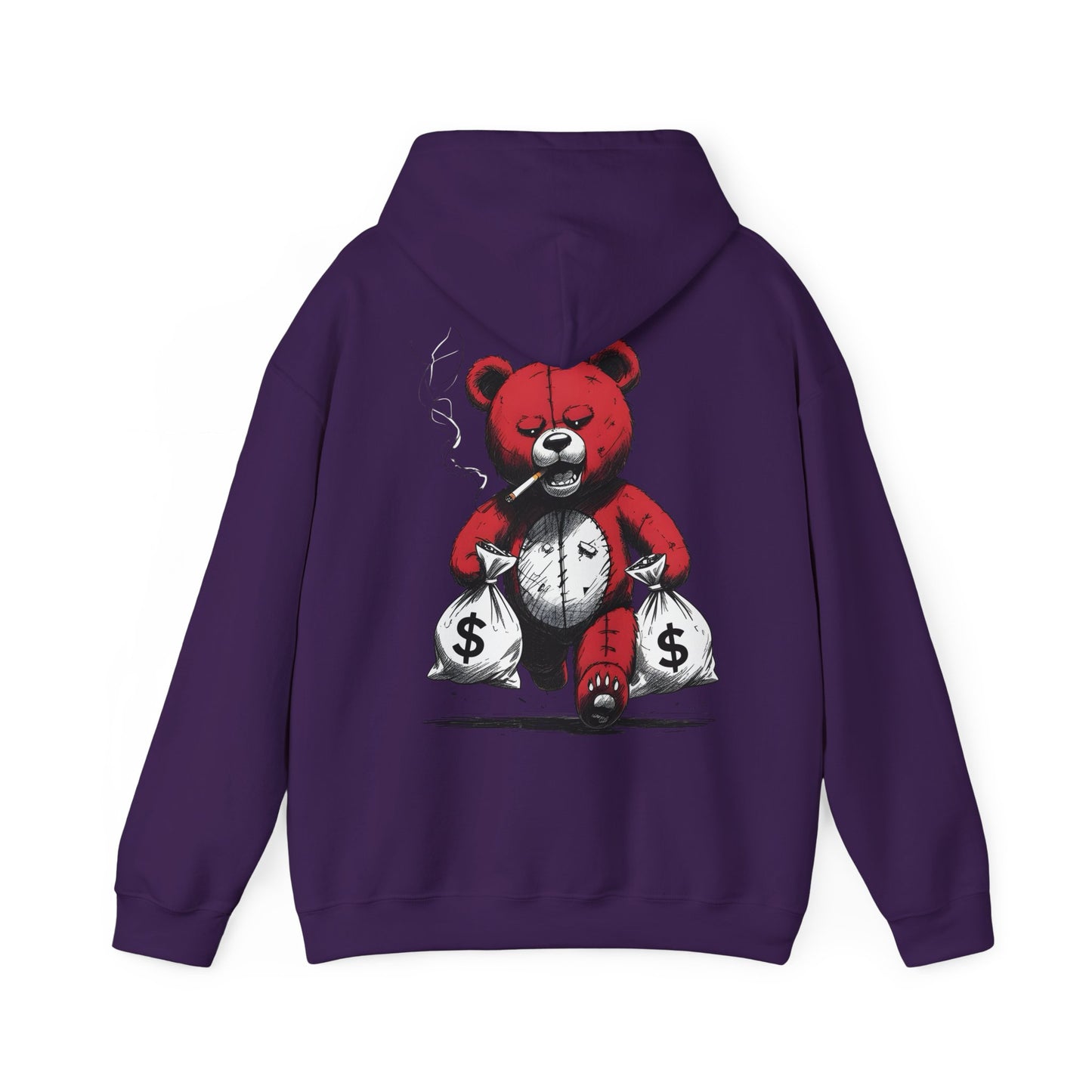 Funny Bear Graphic Hoodie