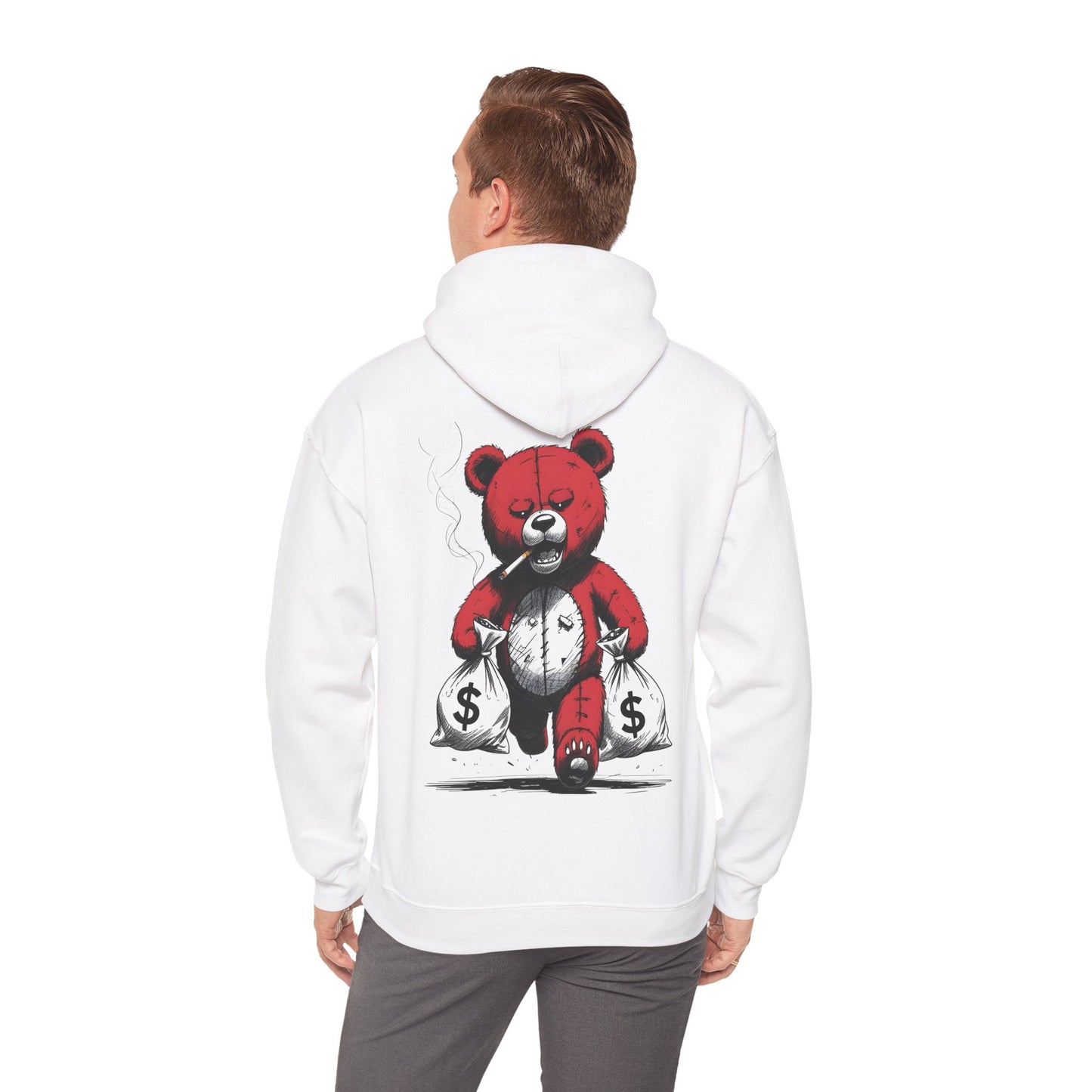 Funny Bear Graphic Hoodie