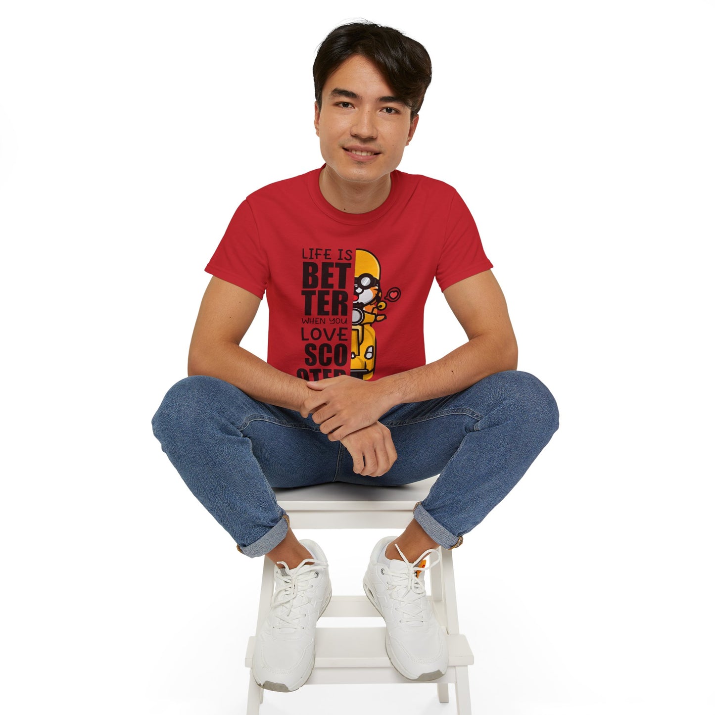 Life is Better When You Love Scooter Tee