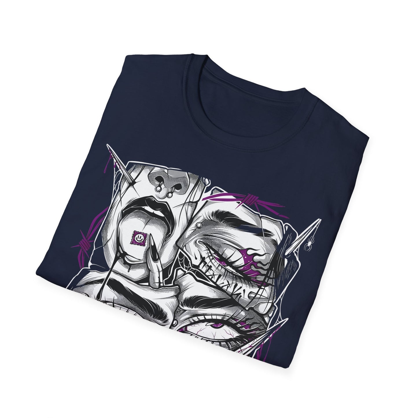Graphic Unisex T-Shirt - Edgy Art Design