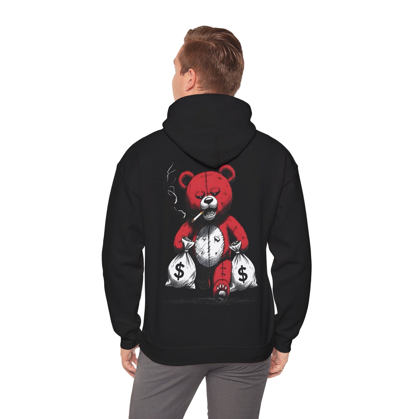 Funny Bear Graphic Hoodie
