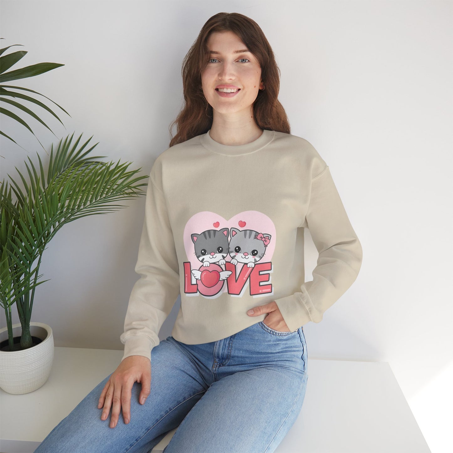 Cute Animal Love Sweatshirt