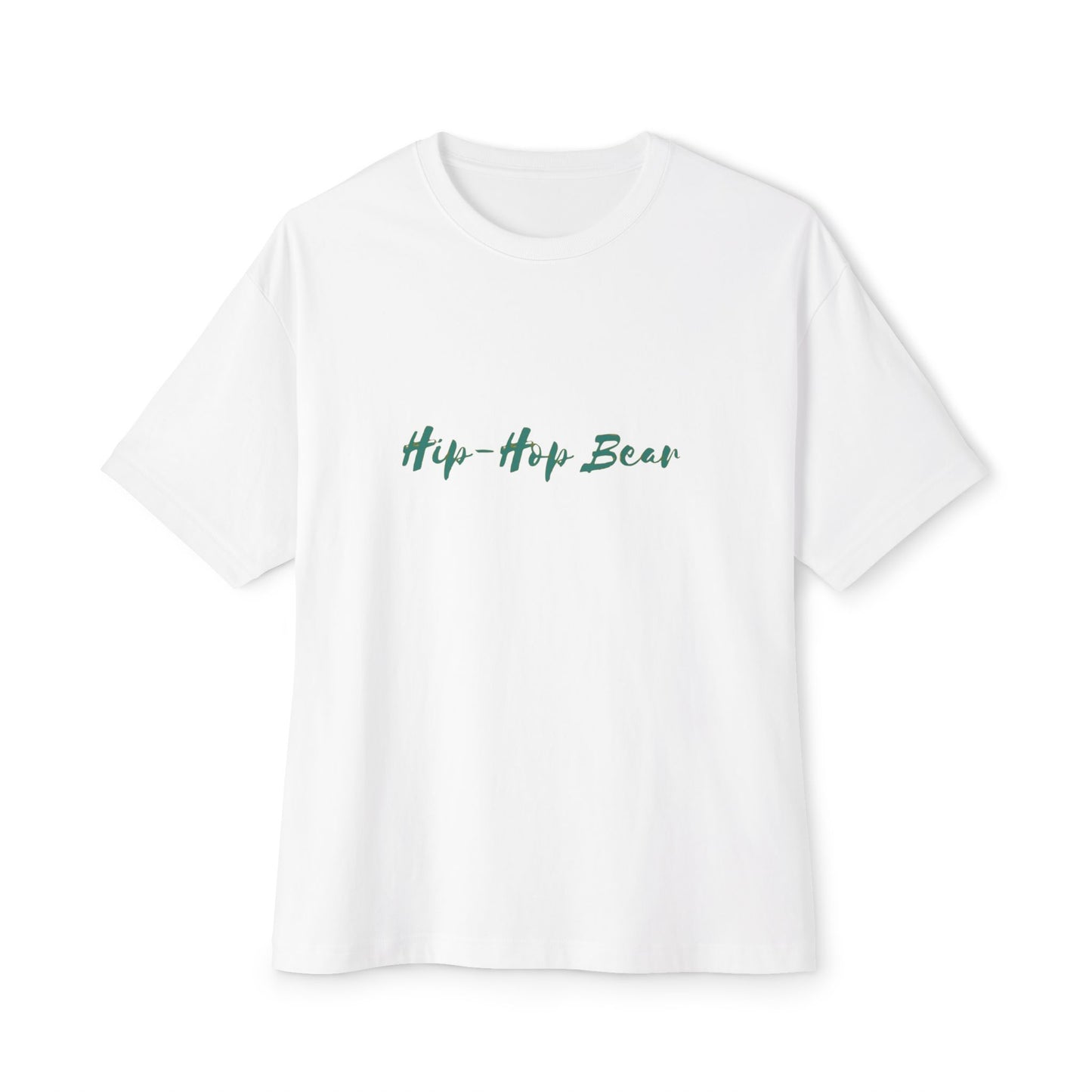 Oversized Hip-Hop Bear Graphic Tee