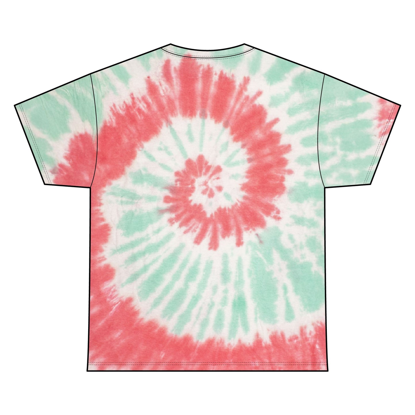 Spooky Tie Dye Tee for Halloween, Unisex T-Shirt.