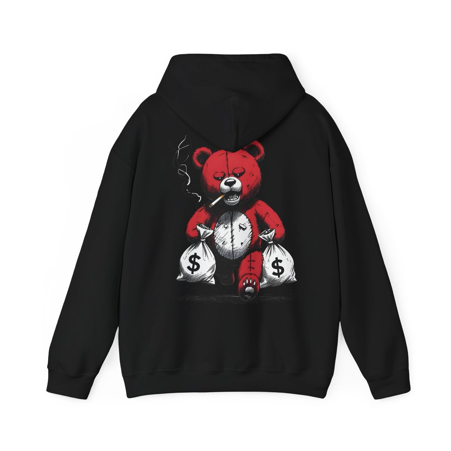 Funny Bear Graphic Hoodie