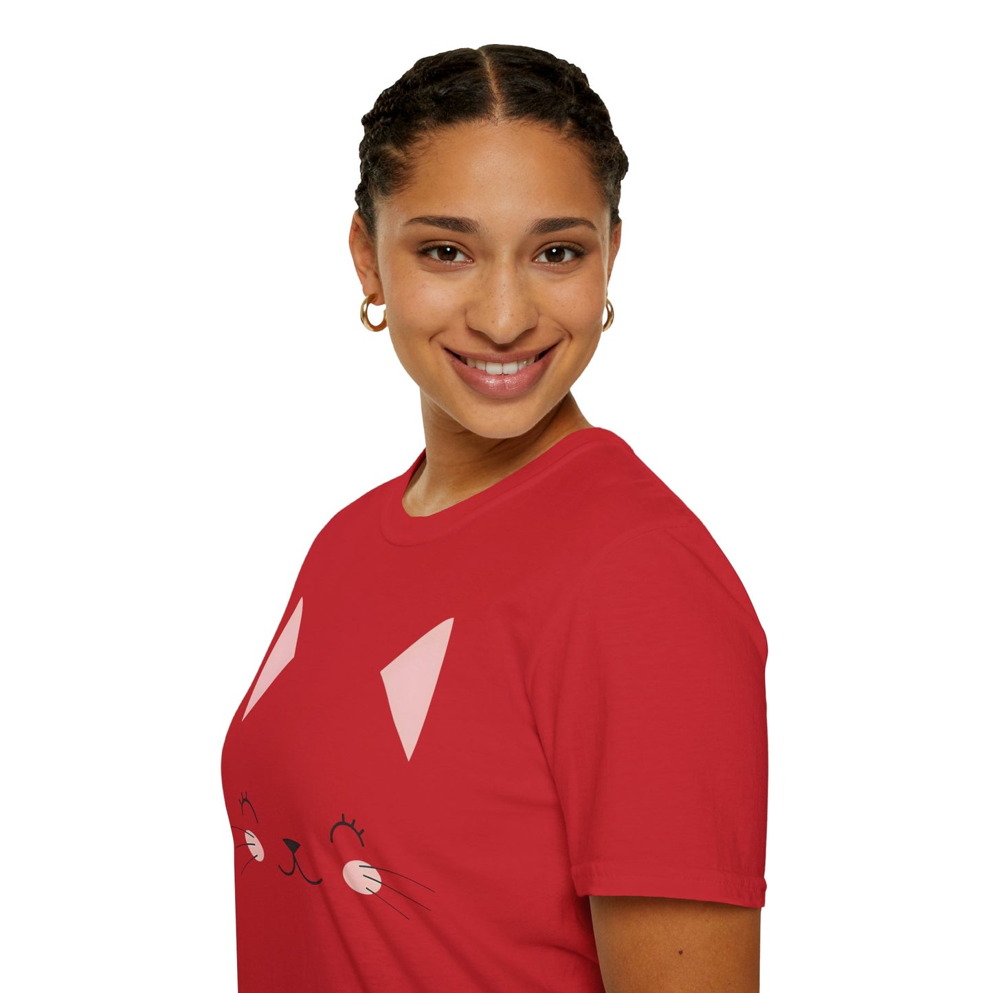 Cute Cat Face T-Shirt