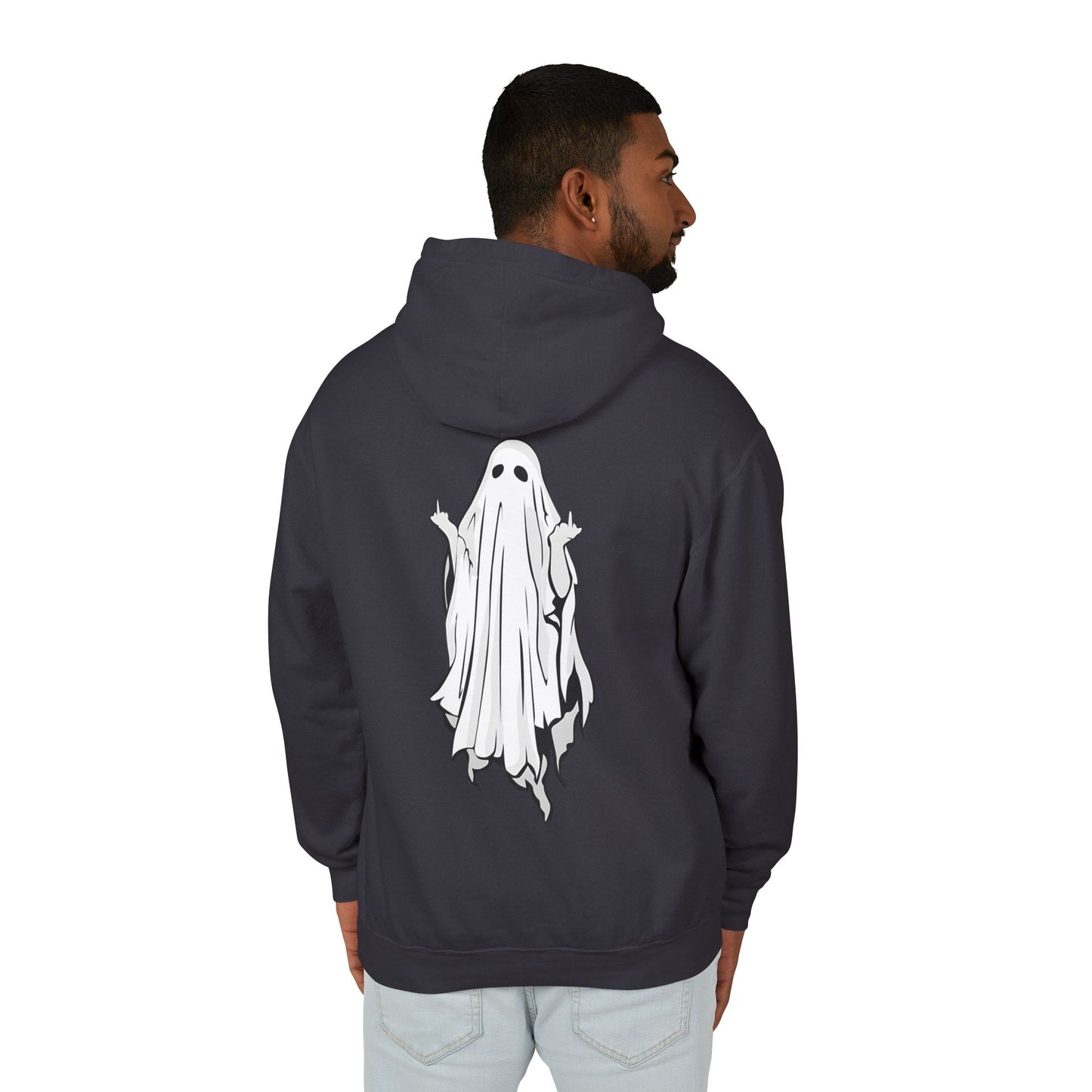Ghostly Hooded Sweatshirt for Halloween