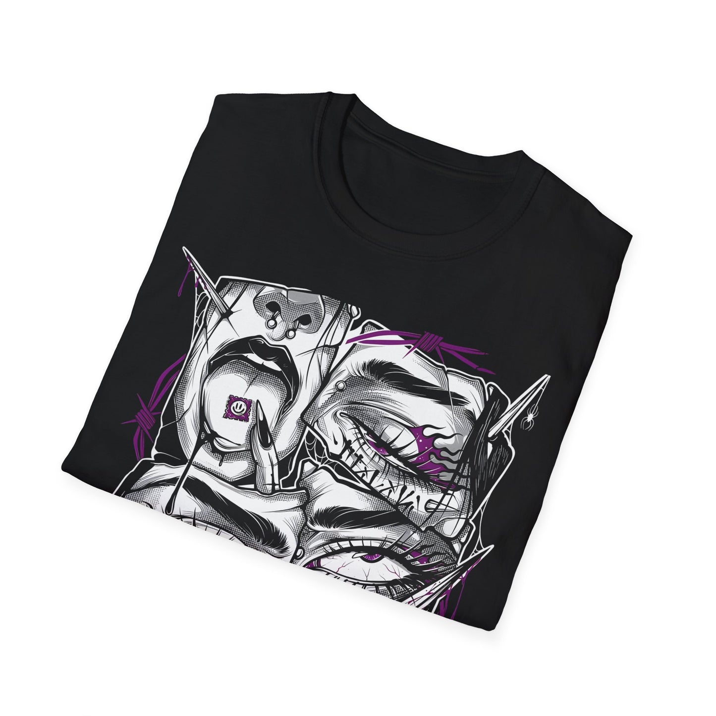 Graphic Unisex T-Shirt - Edgy Art Design
