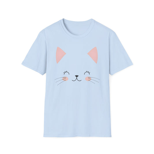 Cute Cat Face T-Shirt