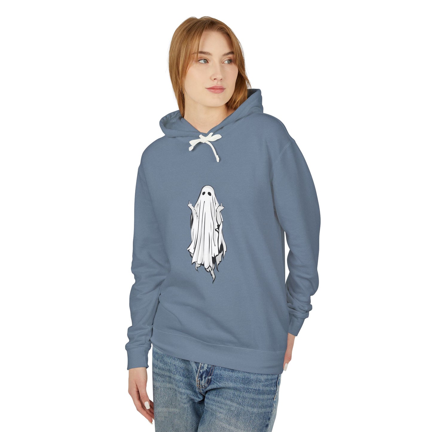 Ghostly Hooded Sweatshirt for Halloween