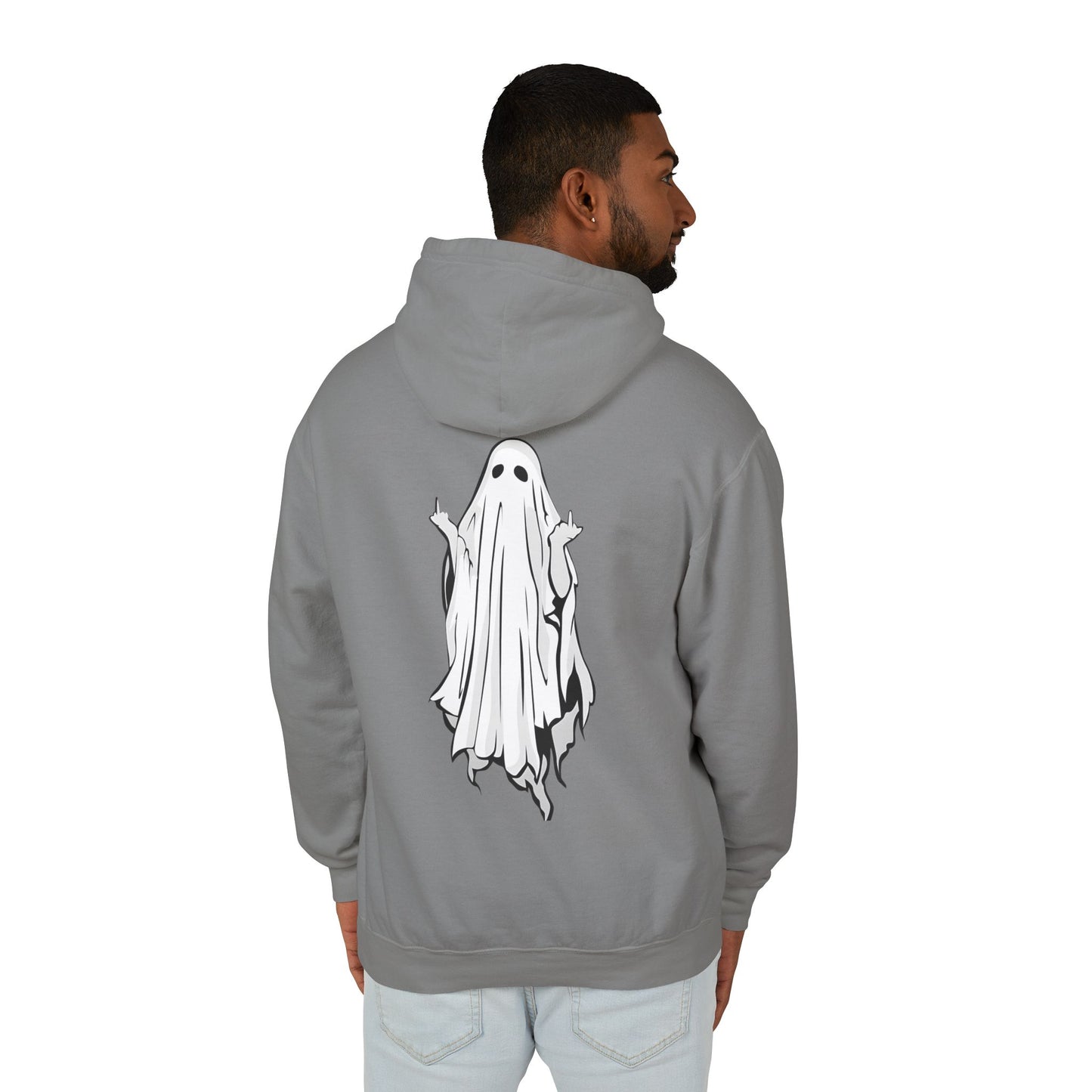 Ghostly Hooded Sweatshirt for Halloween
