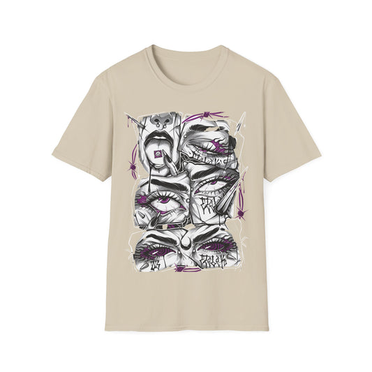 Graphic Unisex T-Shirt - Edgy Art Design