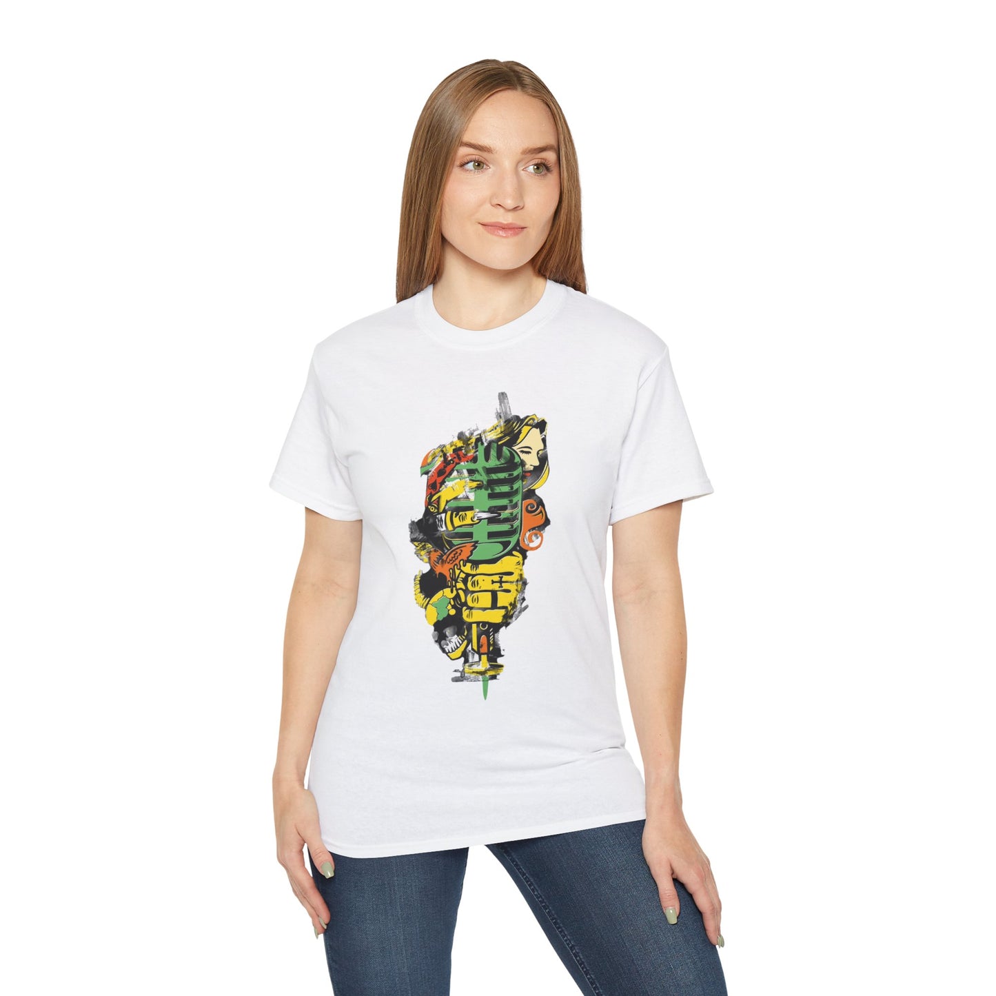 Vibrant Art T-Shirt for Casual Wear
