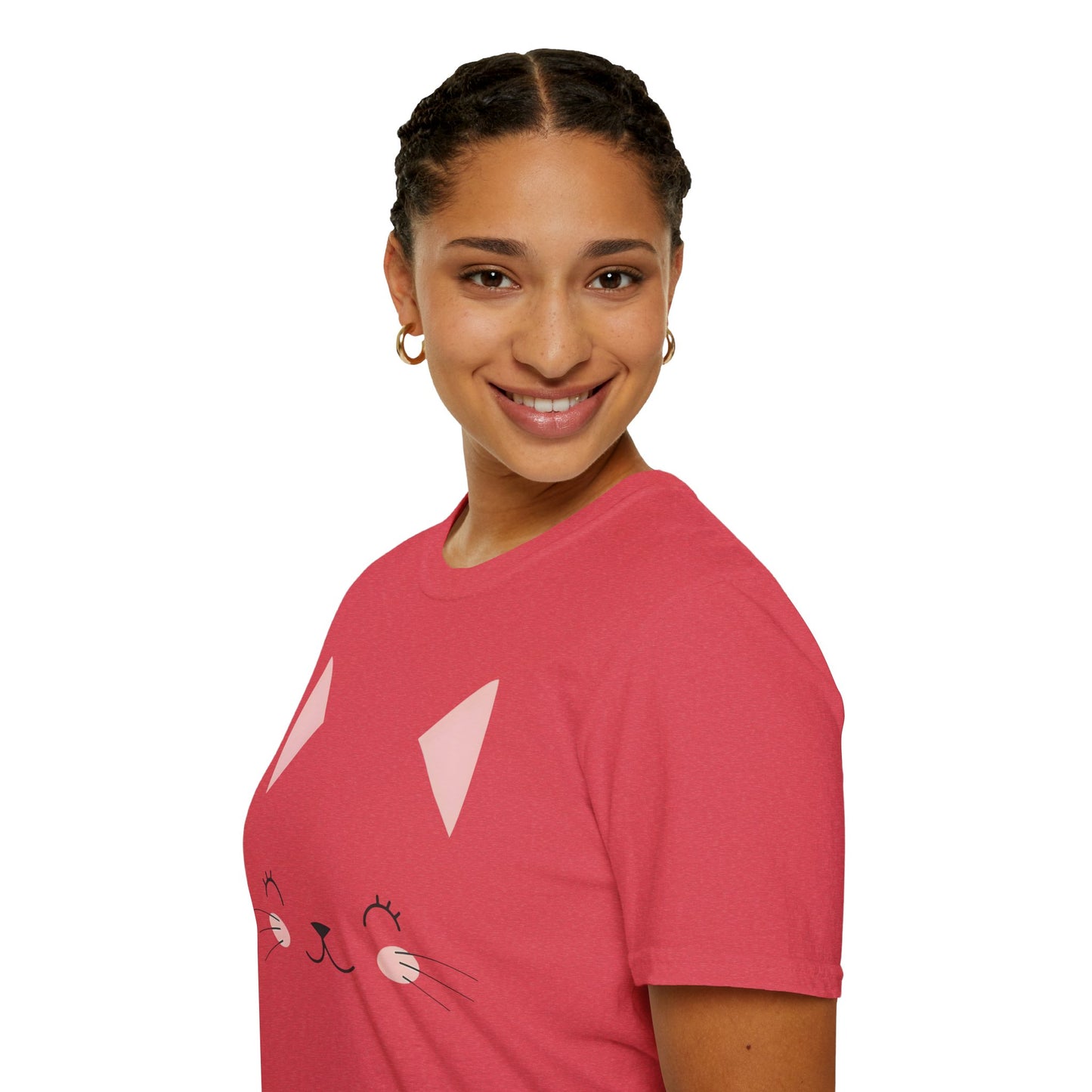 Cute Cat Face T-Shirt