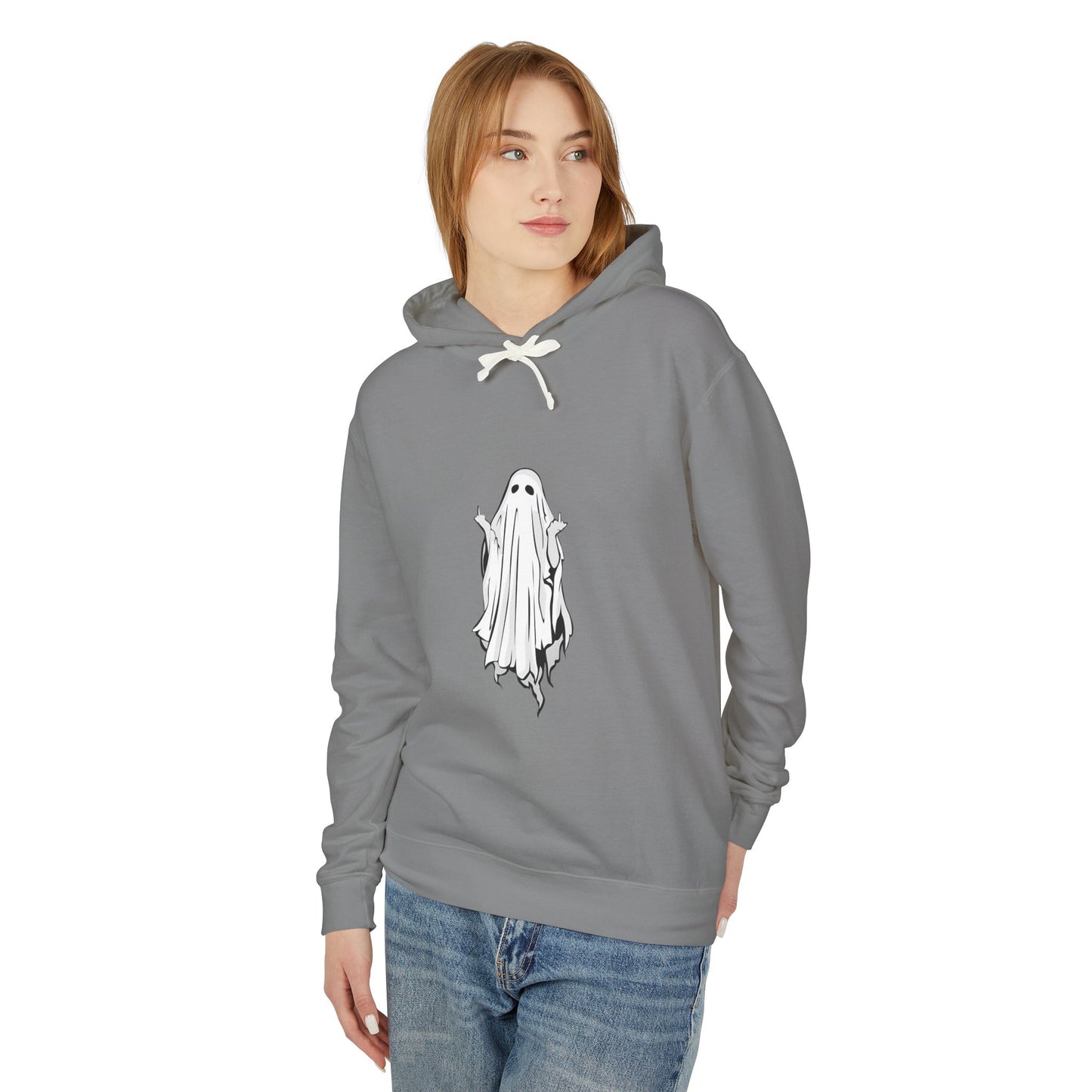 Ghostly Hooded Sweatshirt for Halloween