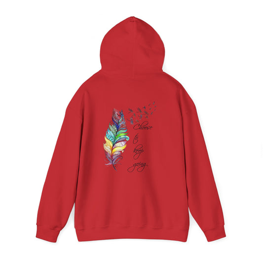 Inspirational Hoodie with Motivational Quote