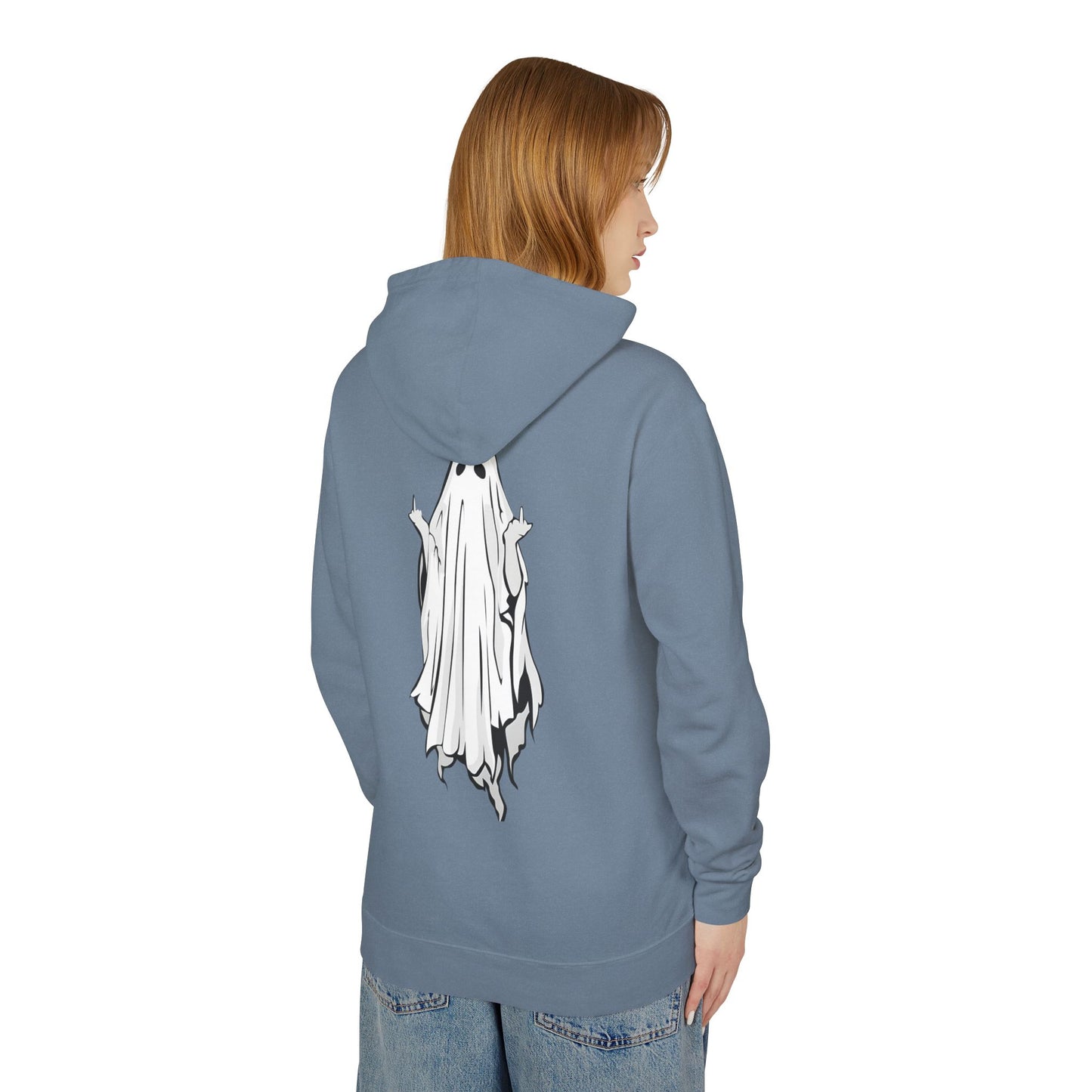 Ghostly Hooded Sweatshirt for Halloween