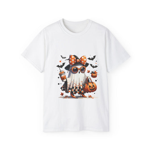 Cute Halloween Ghost Tee, Boo-tiful Spirit Shirt.