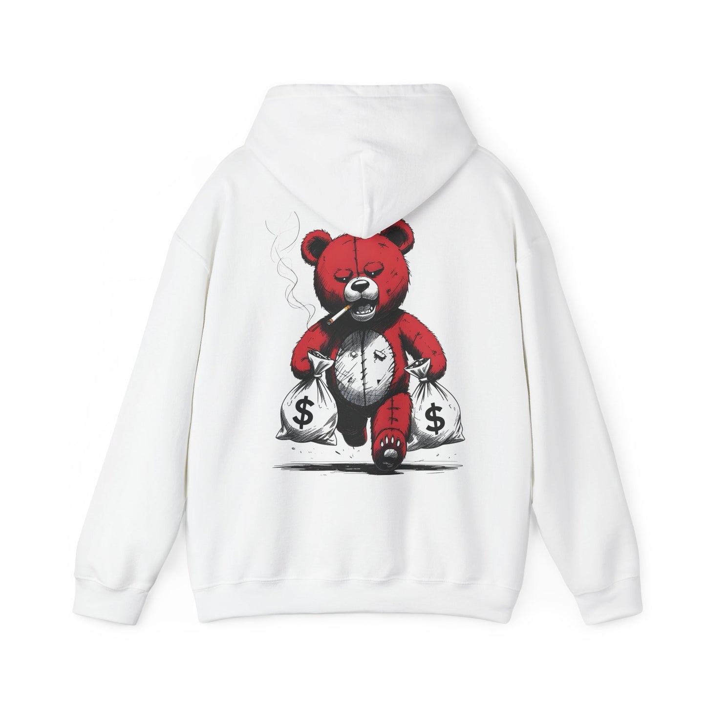 Funny Bear Graphic Hoodie