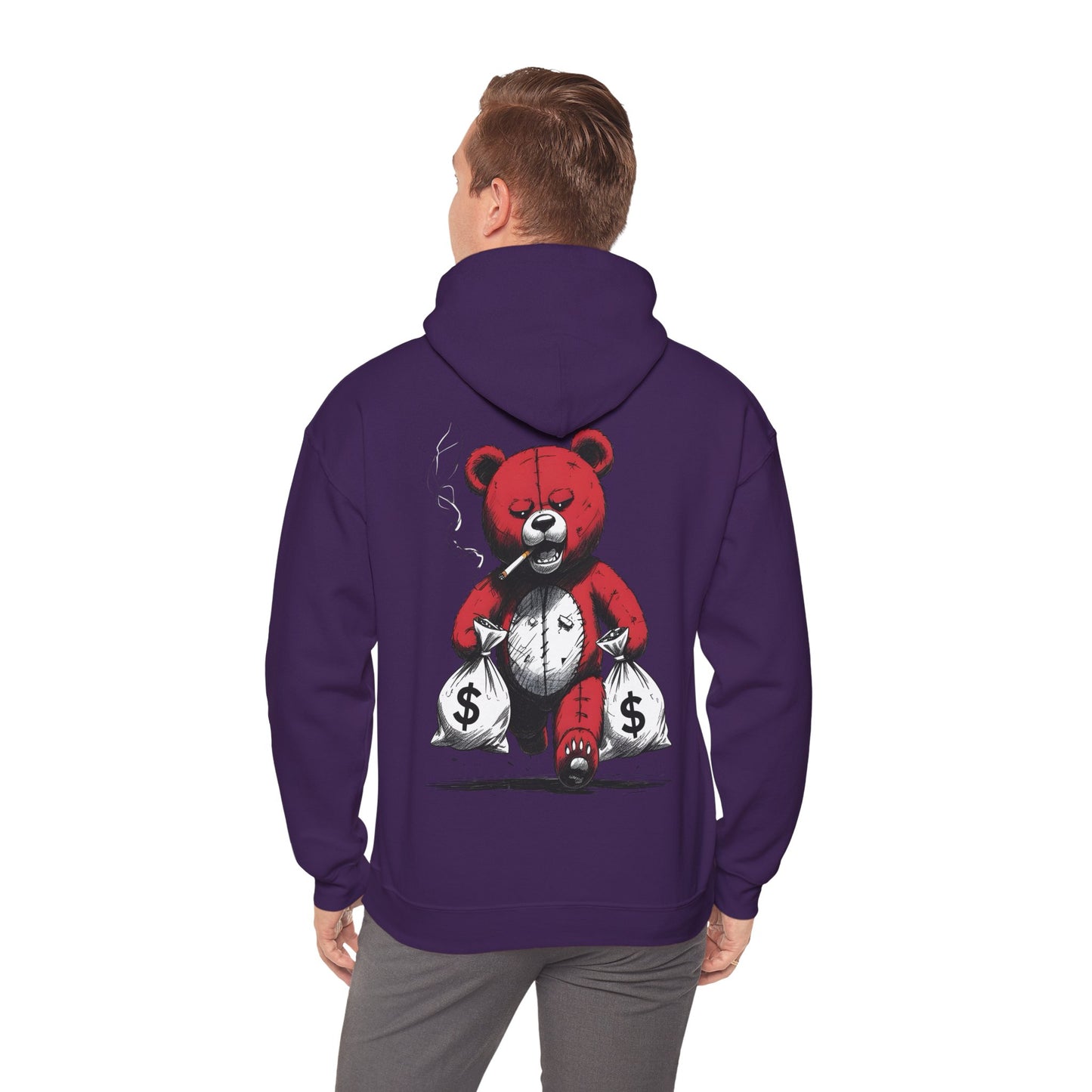 Funny Bear Graphic Hoodie