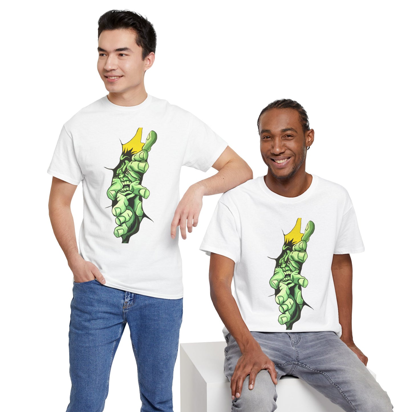 Monster Graphic  Heavy Cotton Tee