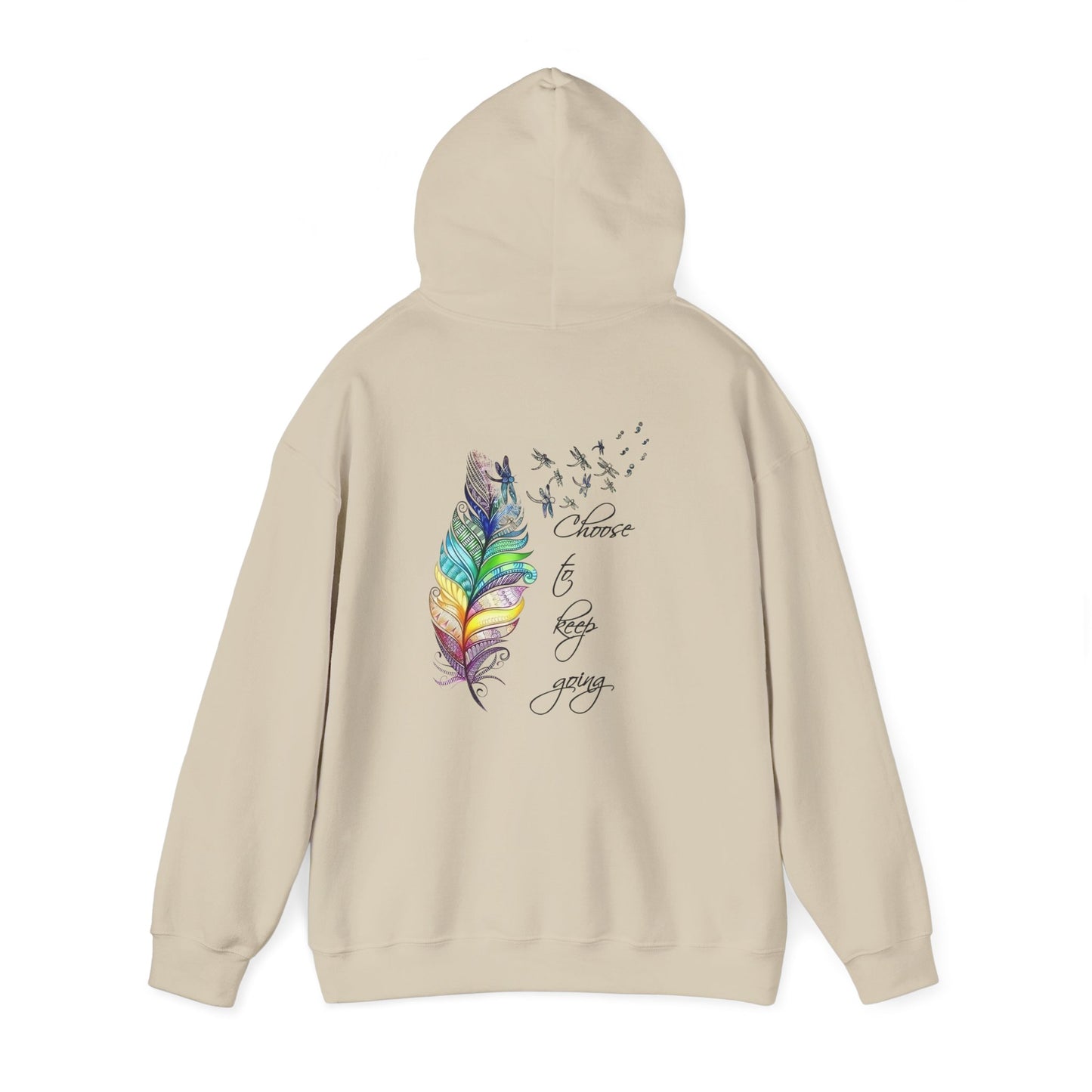 Inspirational Hoodie with Motivational Quote