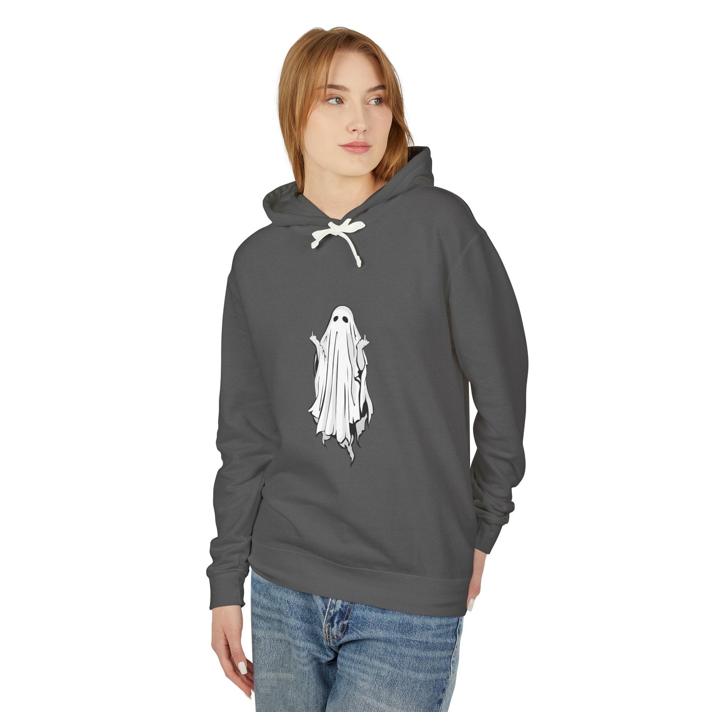 Ghostly Hooded Sweatshirt for Halloween