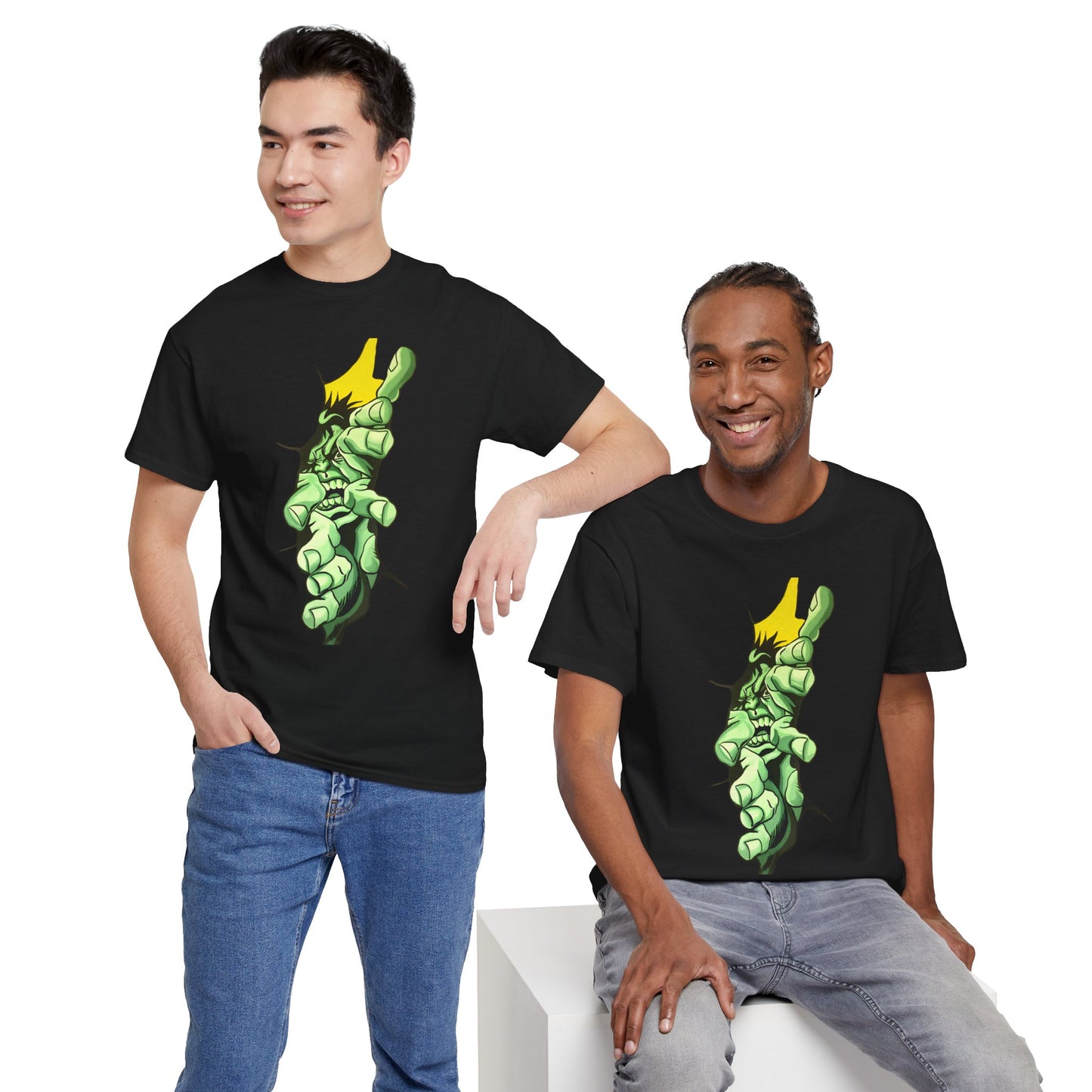 Monster Graphic  Heavy Cotton Tee