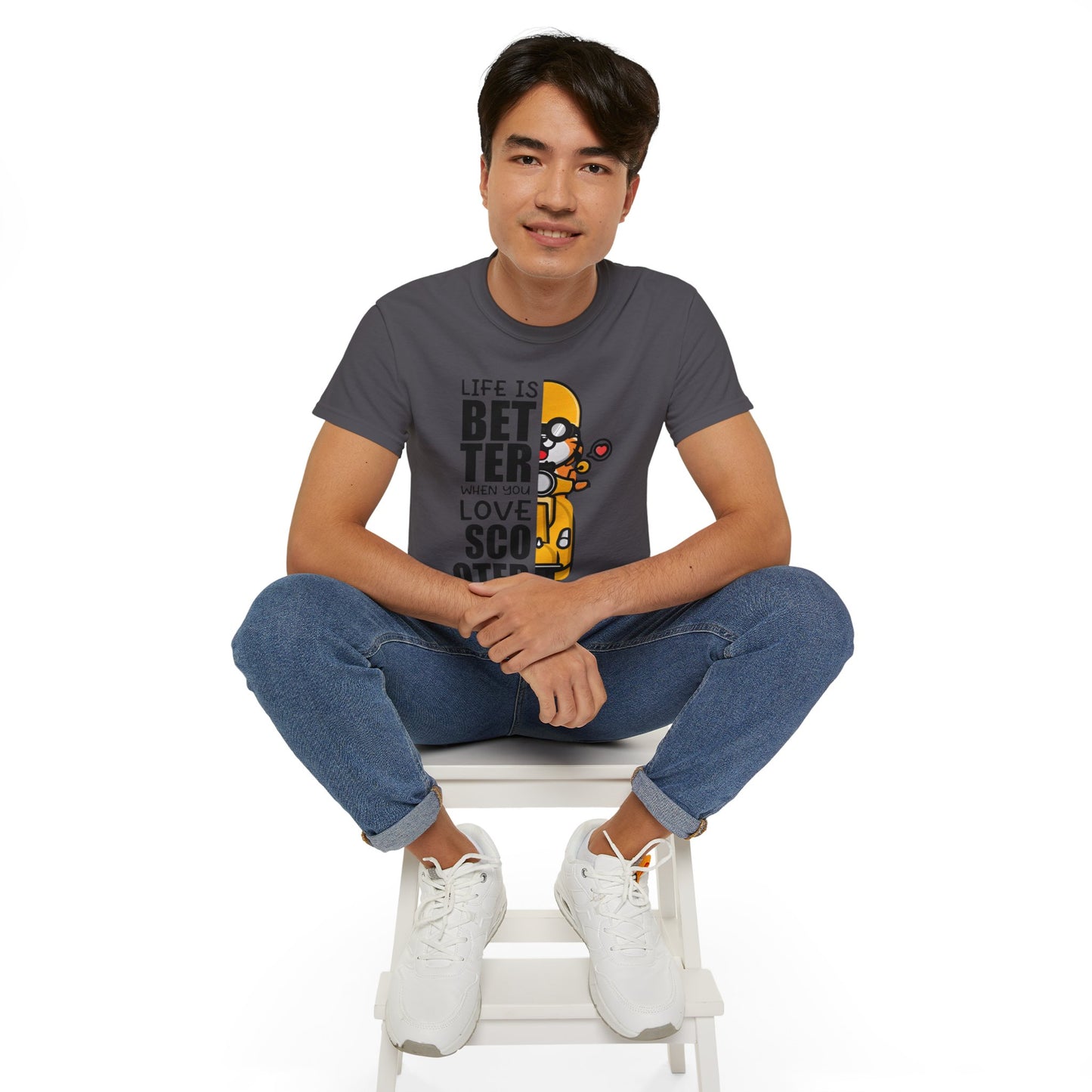 Life is Better When You Love Scooter Tee
