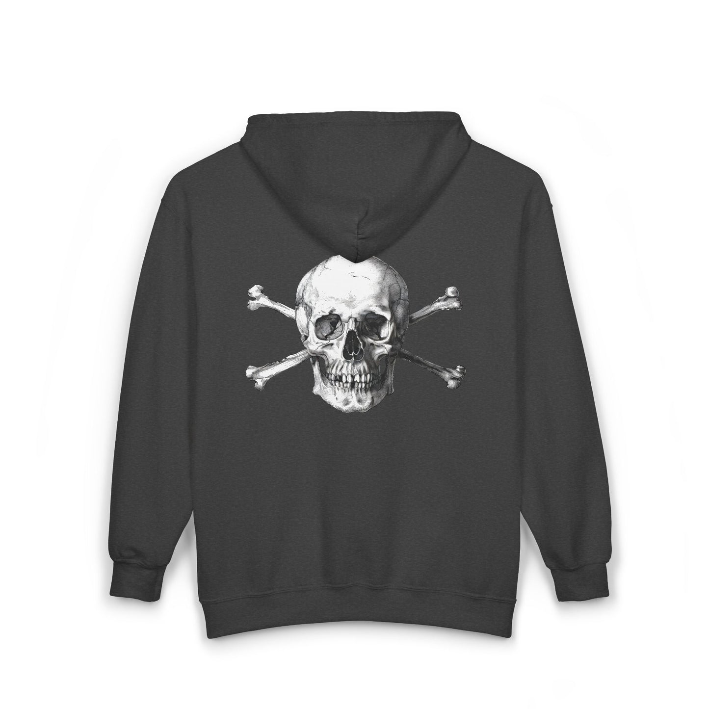 Halloween Skeleton Zip-Up Hoodie