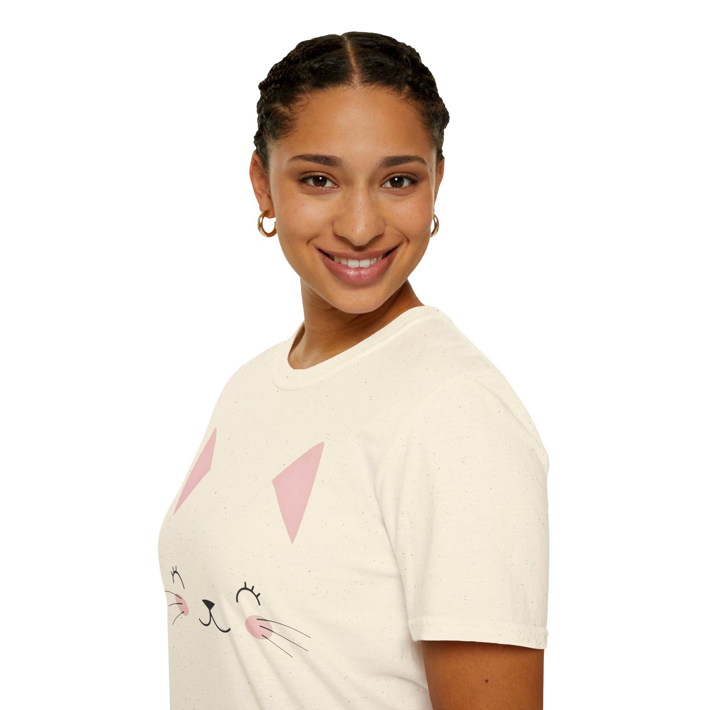 Cute Cat Face T-Shirt